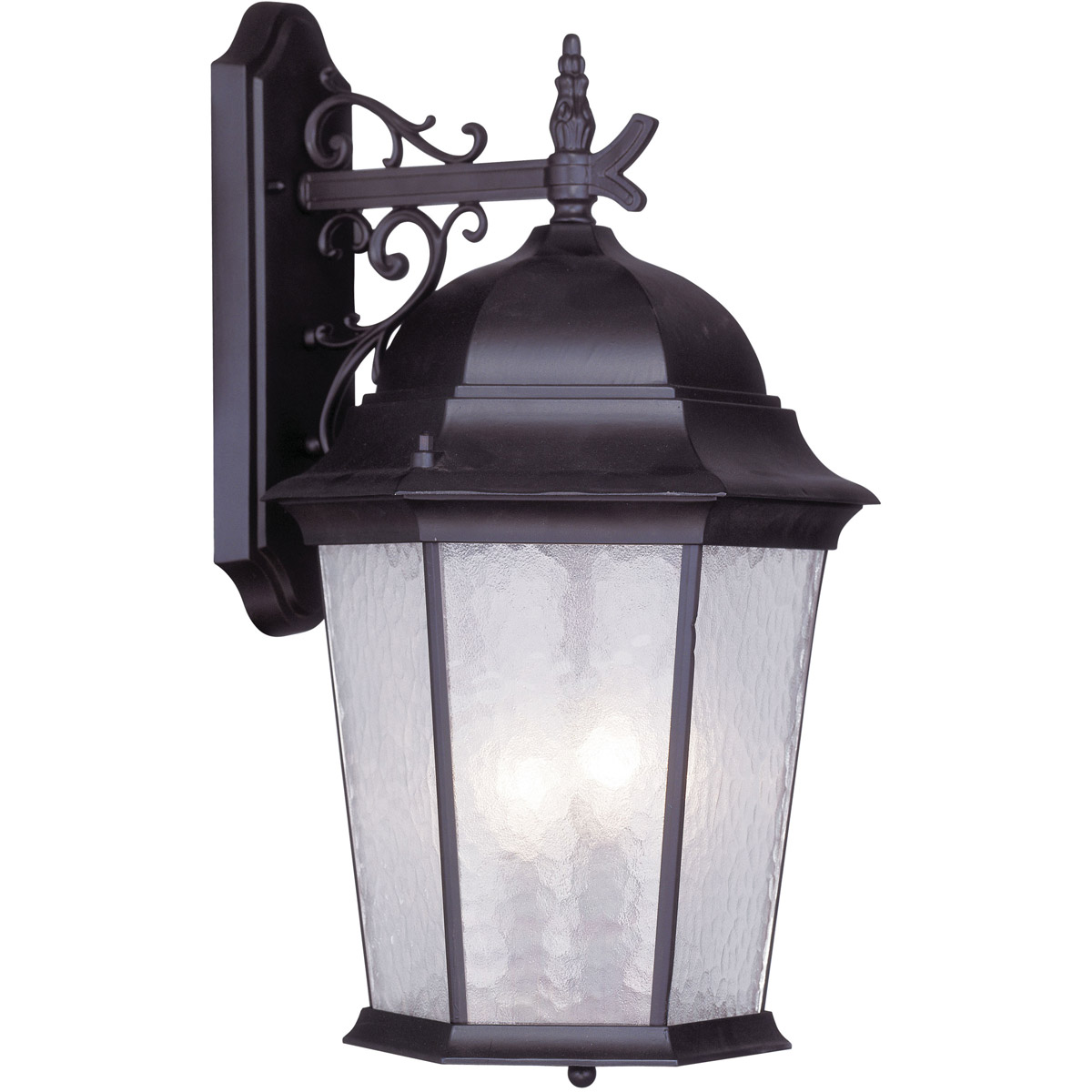Livex Lighting 756507 Hamilton 3 Light 2325 inch Bronze Outdoor Wall Lantern