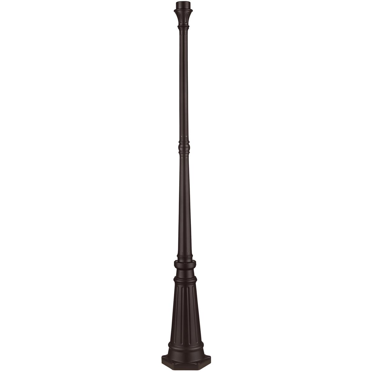 Livex Lighting 7709-07 Outdoor 74 inch Bronze Outdoor Cast Aluminum Post