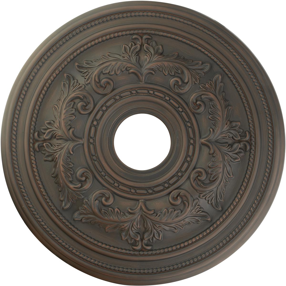 Livex Lighting 8200-58 Versailles Hand Applied Imperial Bronze Ceiling Medallion