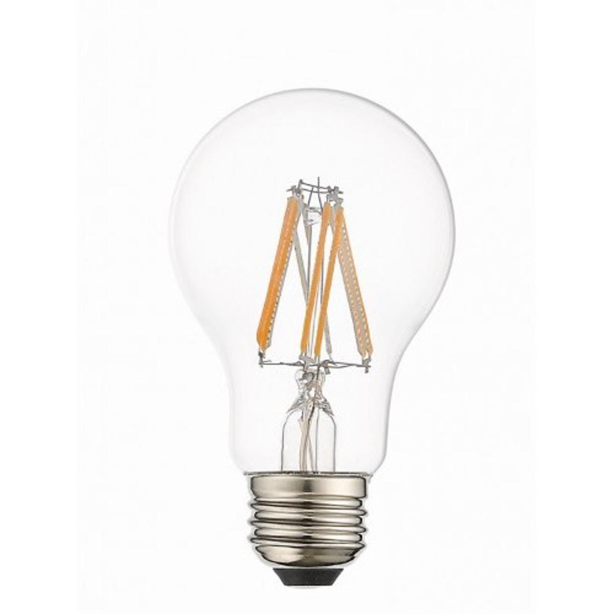 Livex Lighting 960806X10 Allison LED A19 Pear E26 Medium Base 7.7 watt 2700K Filament LED Bulb in 10, Pack of 10