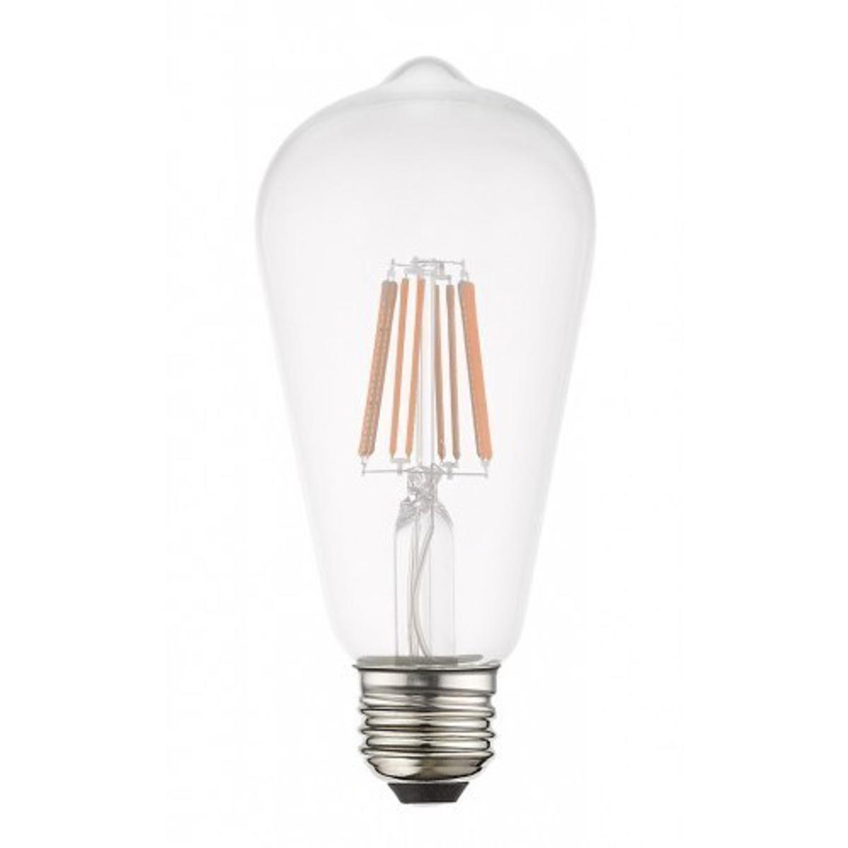 Livex Lighting 960811X60 Allison ST19 Edison E26 Medium Base 7.7 watt 3000K Filament LED Bulb in 60
