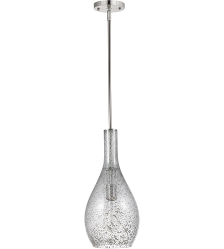 Mariana 130091 Olivia 1 Light 9 Inch Satin Nickel Pendant Ceiling