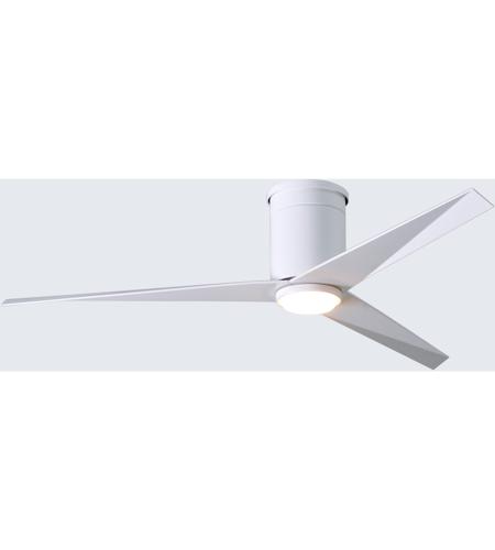 Matthews Fan Co Ekhlk Wh Wh Eliza Hlk 56 Inch Gloss White Indoor Outdoor Ceiling Paddle Fan