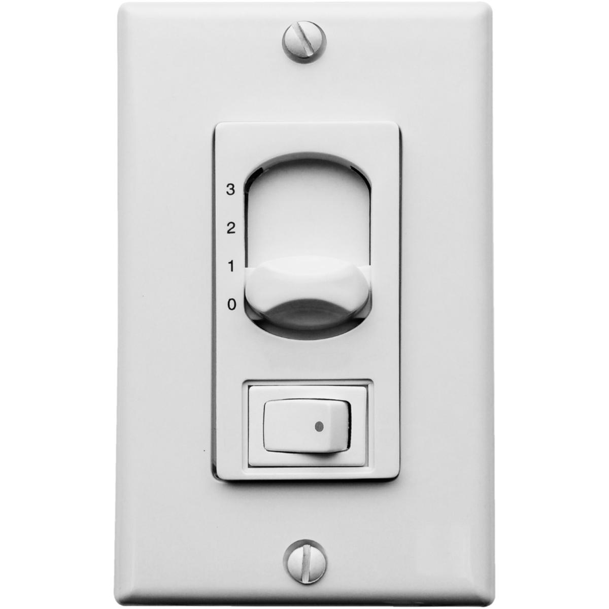 Matthews Fan Co AT-AC-WC-AQ Atlas Acqua White Wall Control