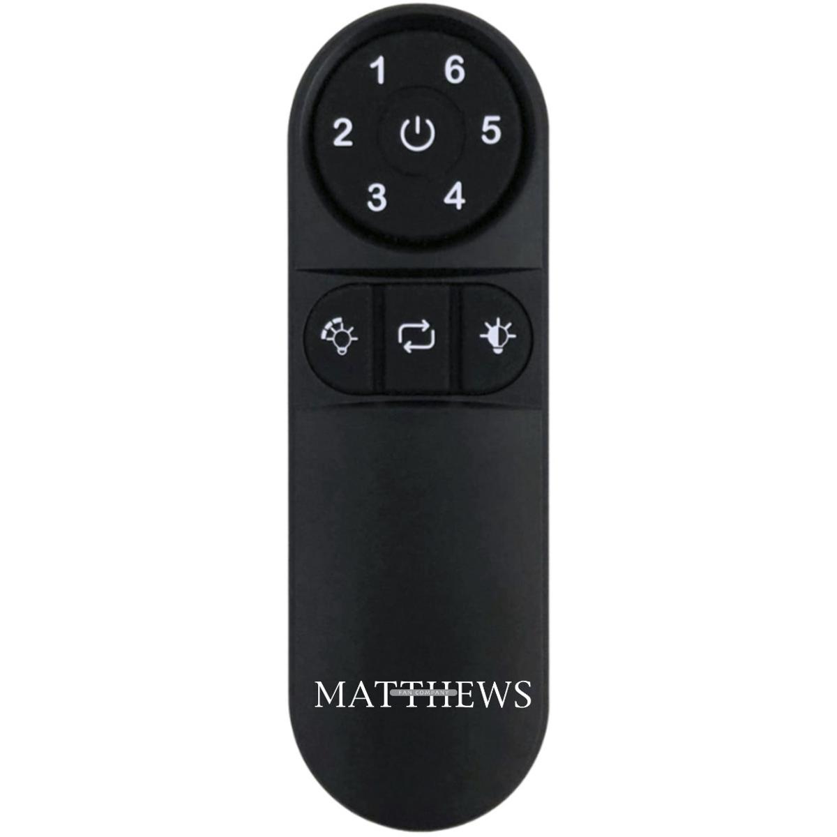 Matthews Fan Co AT-RC-DC-NOPM Atlas Fan Remote Control