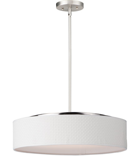 Maxim 10226wwsn Prime Led 20 Inch Satin Nickel Single Pendant