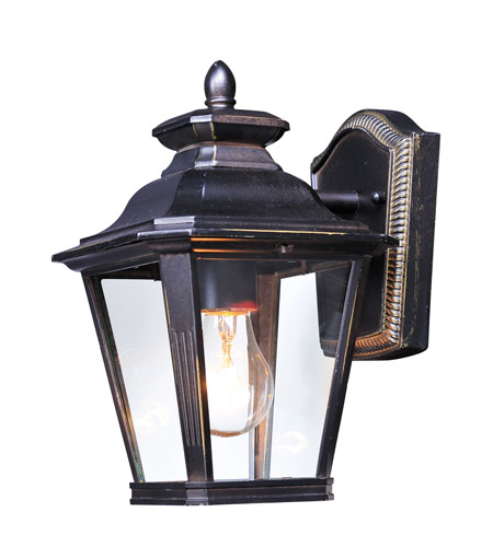Maxim 1133CLBZ Knoxville 1 Light 11 inch Bronze Outdoor Wall Sconce photo