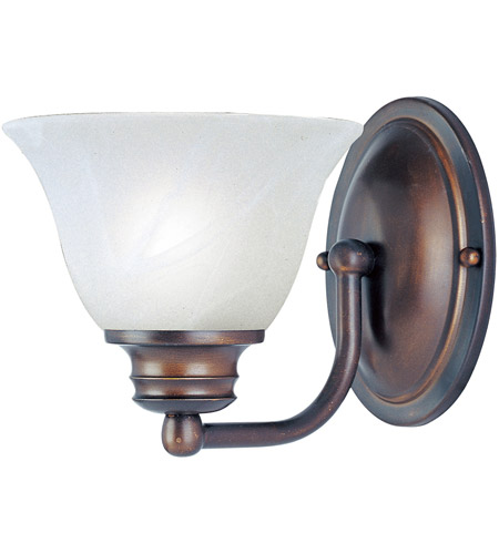Maxim 2686MROI Malaga 1 Light 6 inch Oil Rubbed Bronze Wall Sconce Wall Light in Marble photo