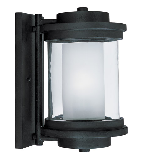 Maxim 5864CLFTAR Lighthouse 1 Light 13 inch Anthracite Outdoor Wall Mount photo