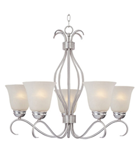 Basix Ee 5 Light Chandeliers in Satin Nickel 85125ICSN