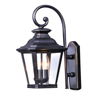 Maxim 1137CLBZ Knoxville 3 Light 23 inch Bronze Outdoor Wall Sconce photo thumbnail