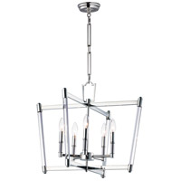 Maxim 16103CLPN Lucent 5 Light 23 inch Polished Nickel Chandelier Ceiling Light photo thumbnail