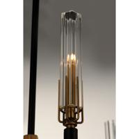 Maxim 16125CLBKAB Flambeau LED 25 inch Black/Antique Brass Chandelier Ceiling Light alternative photo thumbnail