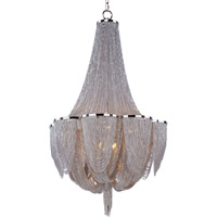 Maxim 21465NKPN Chantilly 10 Light 22 inch Polished Nickel Single Tier Chandelier Ceiling Light photo thumbnail