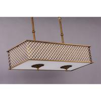 Maxim 22365OMNAB Manchester 8 Light 36 inch Natural Aged Brass Linear Pendant Ceiling Light alternative photo thumbnail