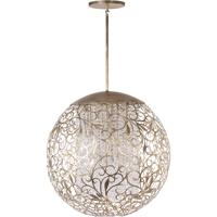 Maxim 24159BCGS Arabesque 13 Light 30 inch Golden Silver Pendant ...