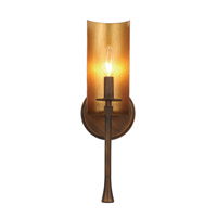 Maxim 30291CHBGLD Candella 1 Light 5 inch Chestnut Bronze and Gold Wall Sconce Wall Light photo thumbnail