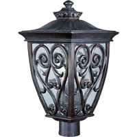 Maxim 40120CDOB Newbury VX 3 Light 22 inch Oriental Bronze Outdoor Pole/Post Lantern photo thumbnail