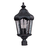 Maxim Lighting Garden VX 3 Light Outdoor Pole/Post Lantern in Oriental Bronze 40271WGOB photo thumbnail