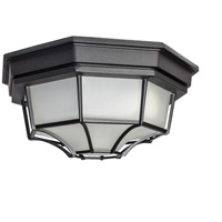 Maxim 57920BK Crown Hill LED LED 12 inch Black Outdoor Ceiling Mount photo thumbnail