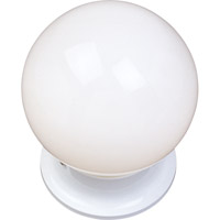Maxim 5889WTWT Essentials - 588x 1 Light 6 inch White Flush Mount Ceiling Light photo thumbnail