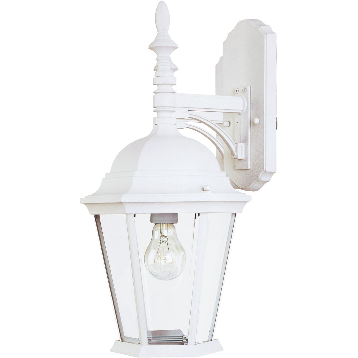 Maxim Lighting 1004WT Westlake 1 Light 19 inch White Outdoor Wall Mount