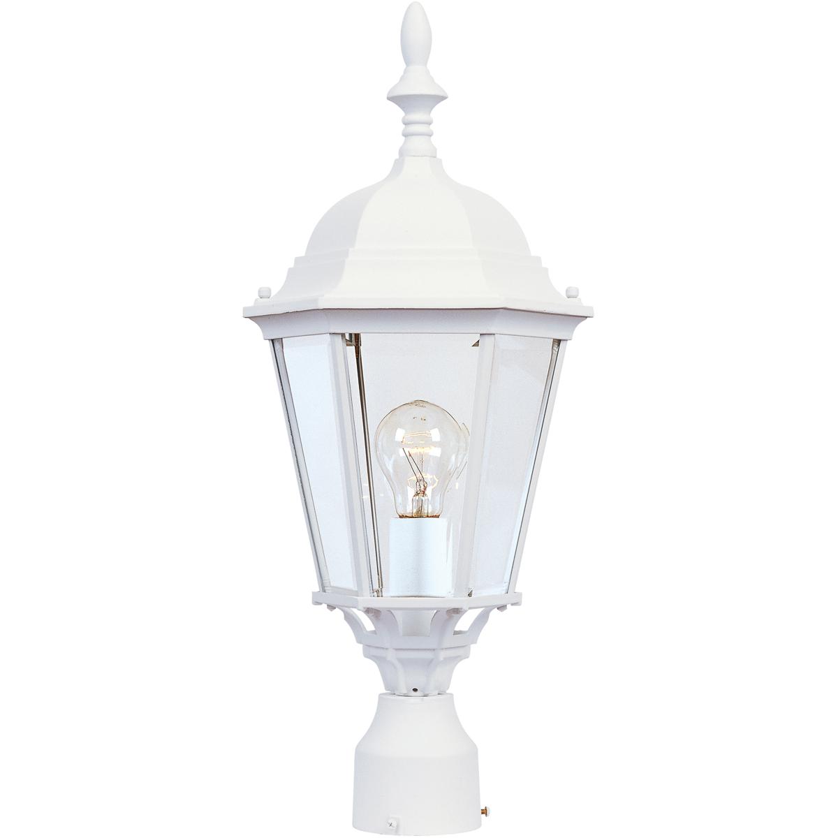 Maxim Lighting 1005WT Westlake 1 Light 21 inch White Outdoor Pole/Post Mount