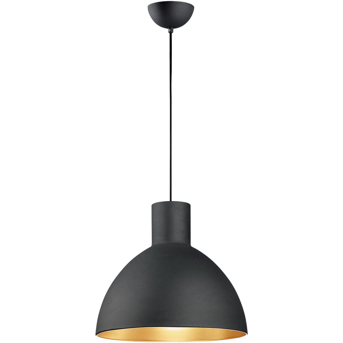 Maxim Lighting 11026BKGLD Cora 1 Light 19.75 inch Black and Gold Single Pendant Ceiling Light