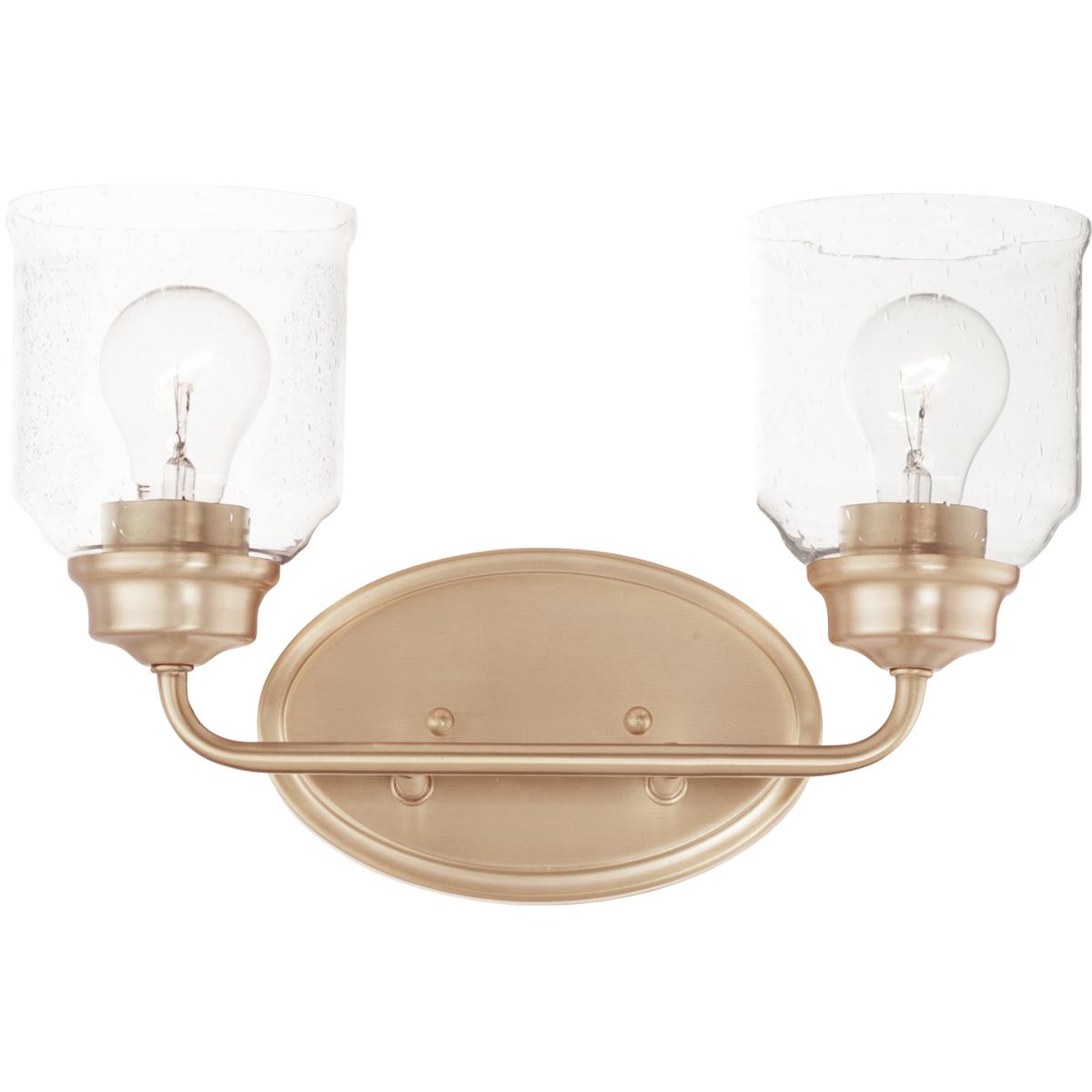 Maxim Lighting 12262CDHR Acadia 2 Light 14.75 inch Heritage Bath Vanity Wall Light