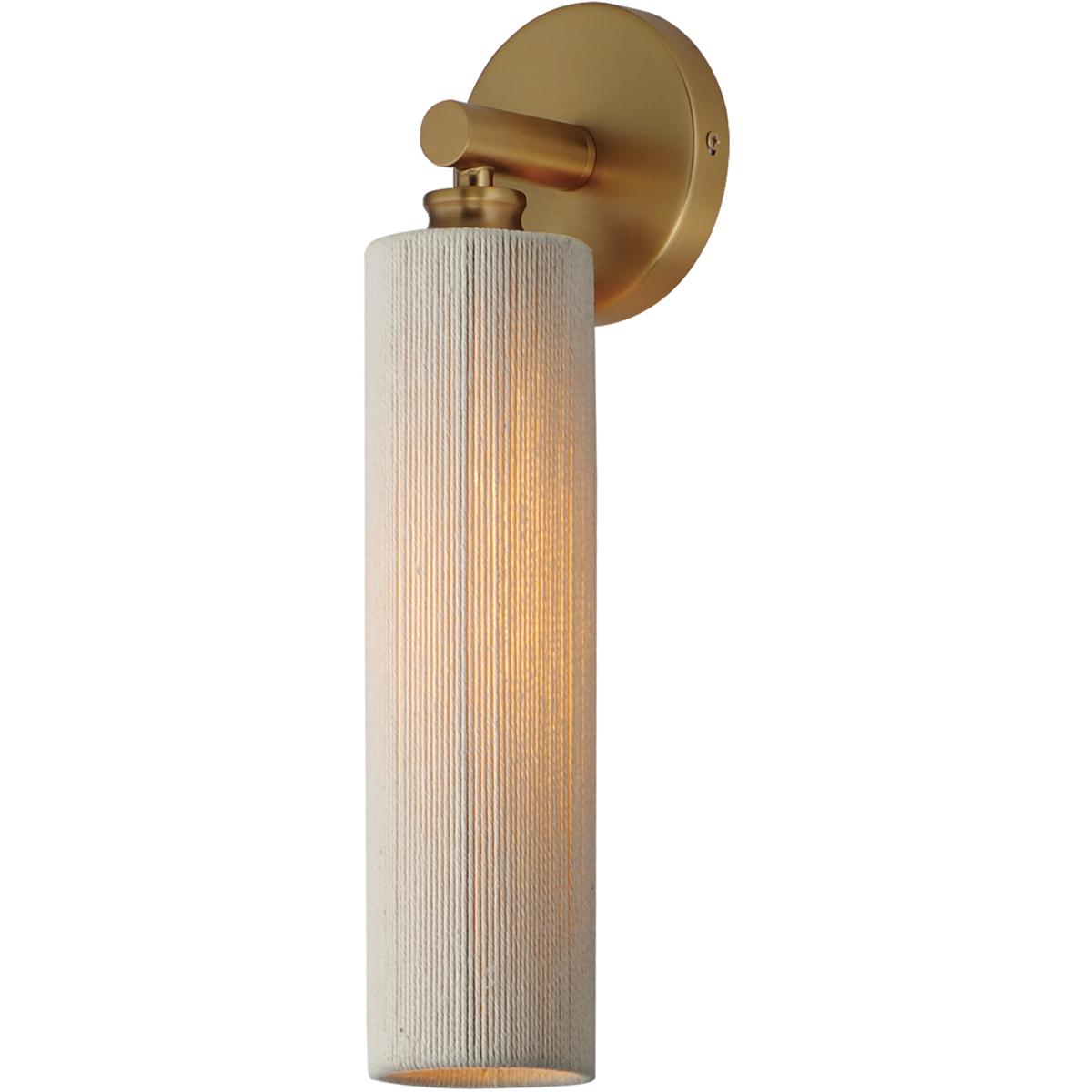 Maxim Lighting 12851NAB Aveline 1 Light 5 inch Natural Aged Brass ADA Wall Sconce Wall Light