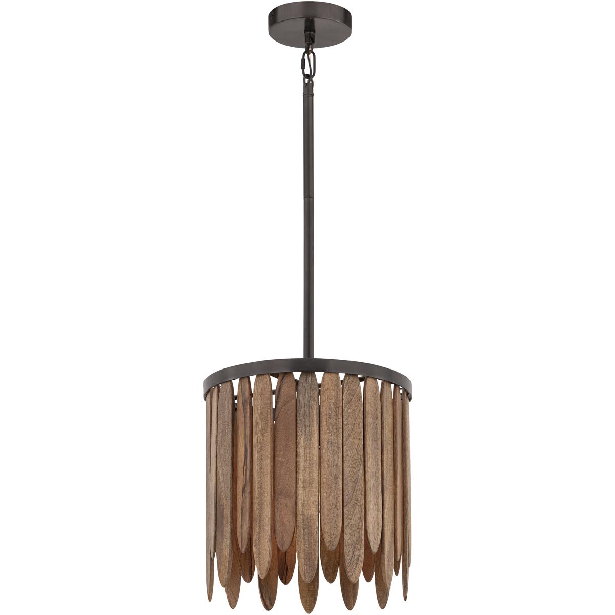 Maxim Lighting 22511WNGM Marimba 1 Light 12 inch Walnut Single Pendant Ceiling Light