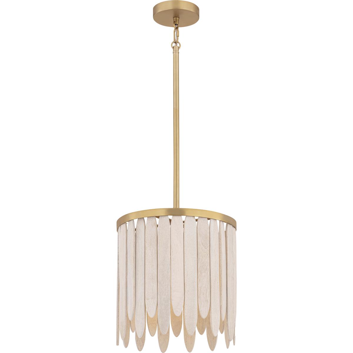 Maxim Lighting 22511WWTNAB Marimba 1 Light 12 inch Weathered White Single Pendant Ceiling Light