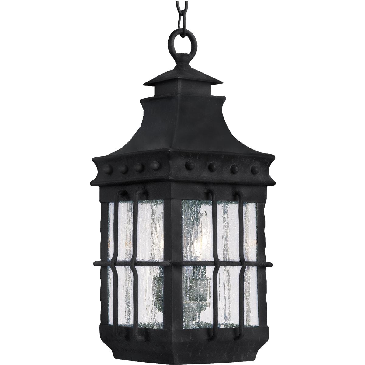 Nantucket 3-Light 8.5" Wide Country Forge Pendant Light