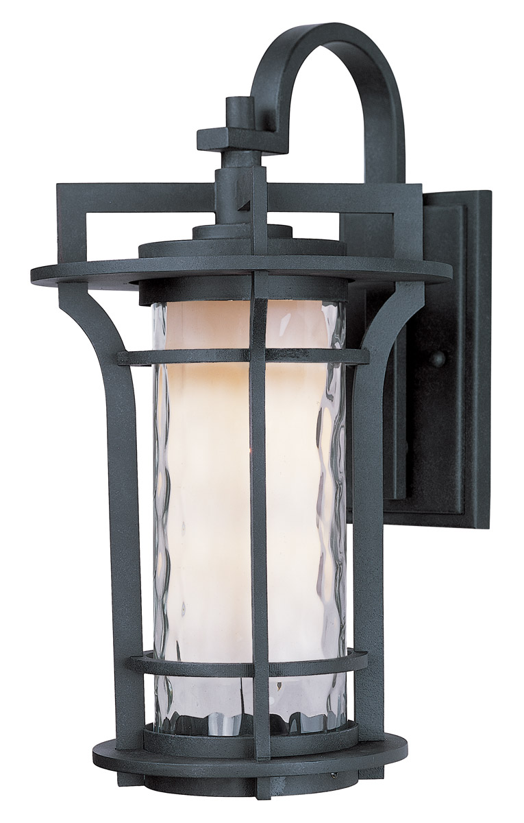 Maxim Lighting 30485WGBO Oakville 1 Light 18 inch Black Oxide Outdoor Wall Mount