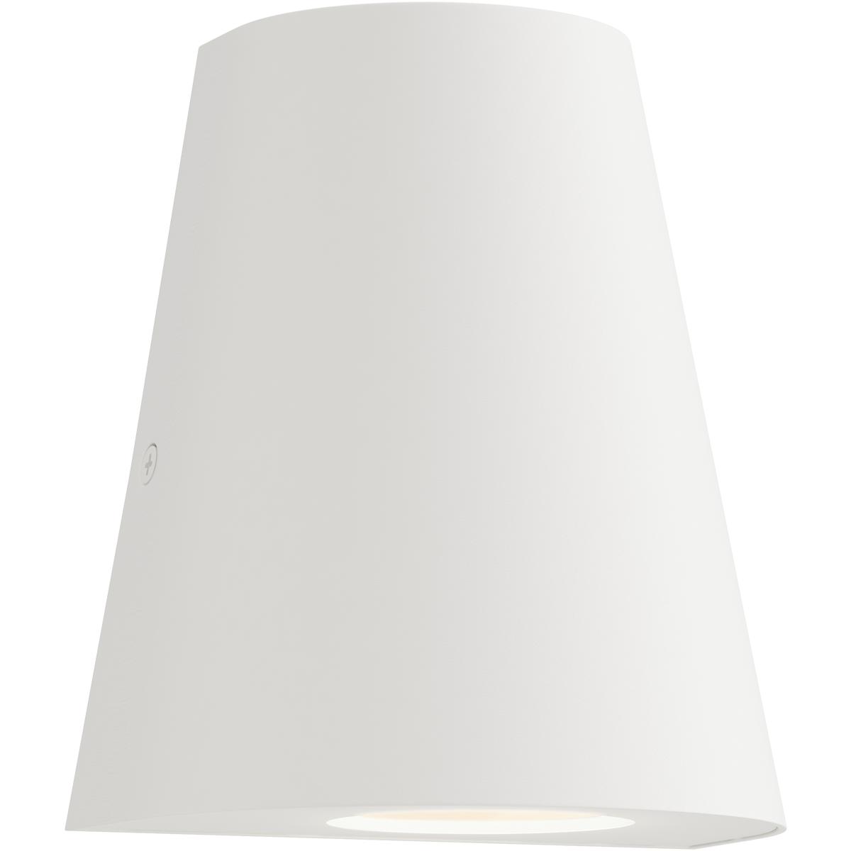 Maxim Lighting 52119WT Taper LED 6.25 inch White Outdoor Wall Mount