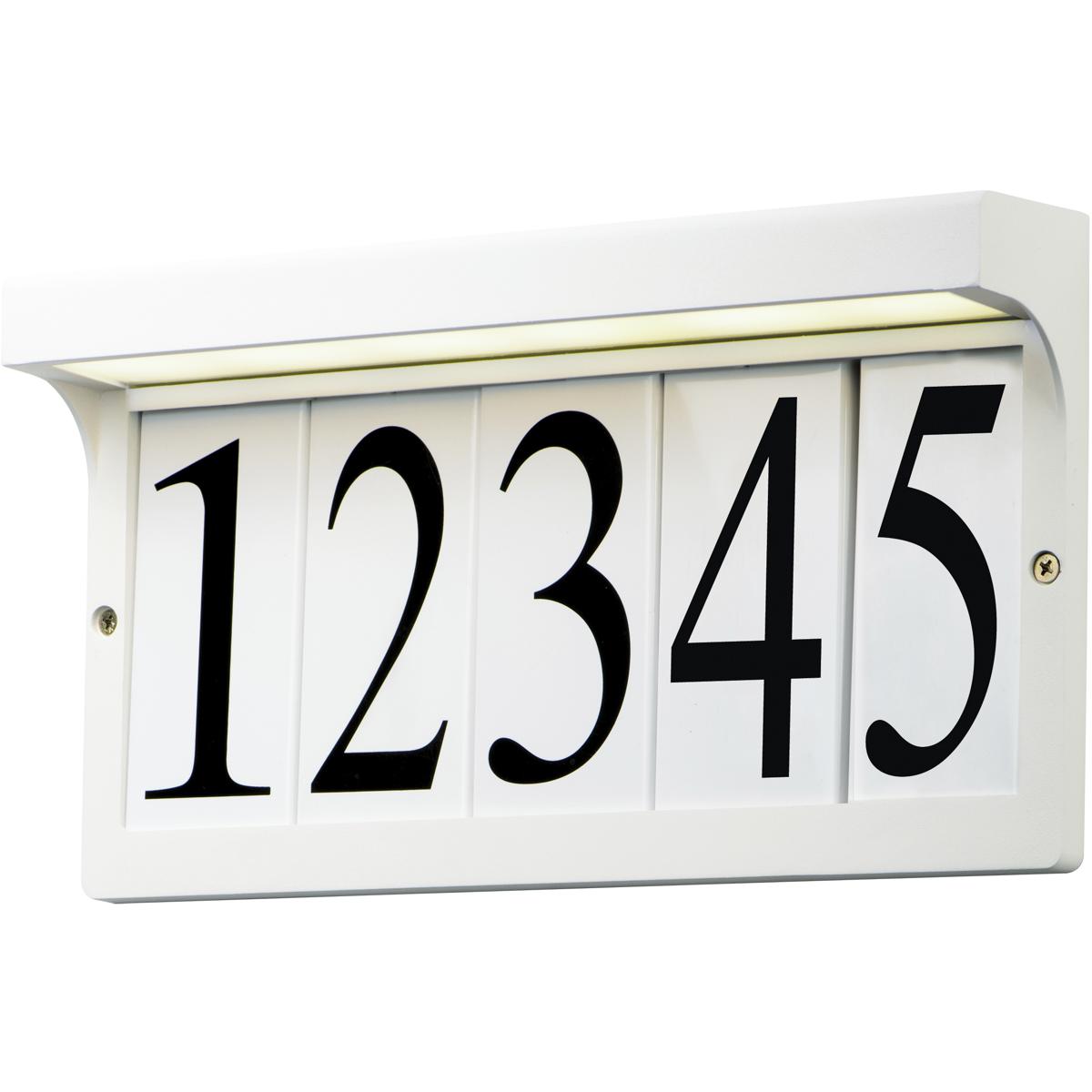 Maxim Lighting 53610WT Address LED 7 inch White Outdoor Wall Mount