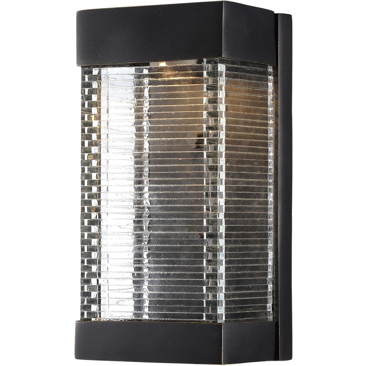 Maxim Lighting 55222CLBZ Stackhouse VX LED 10 inch Bronze Outdoor Wall Mount