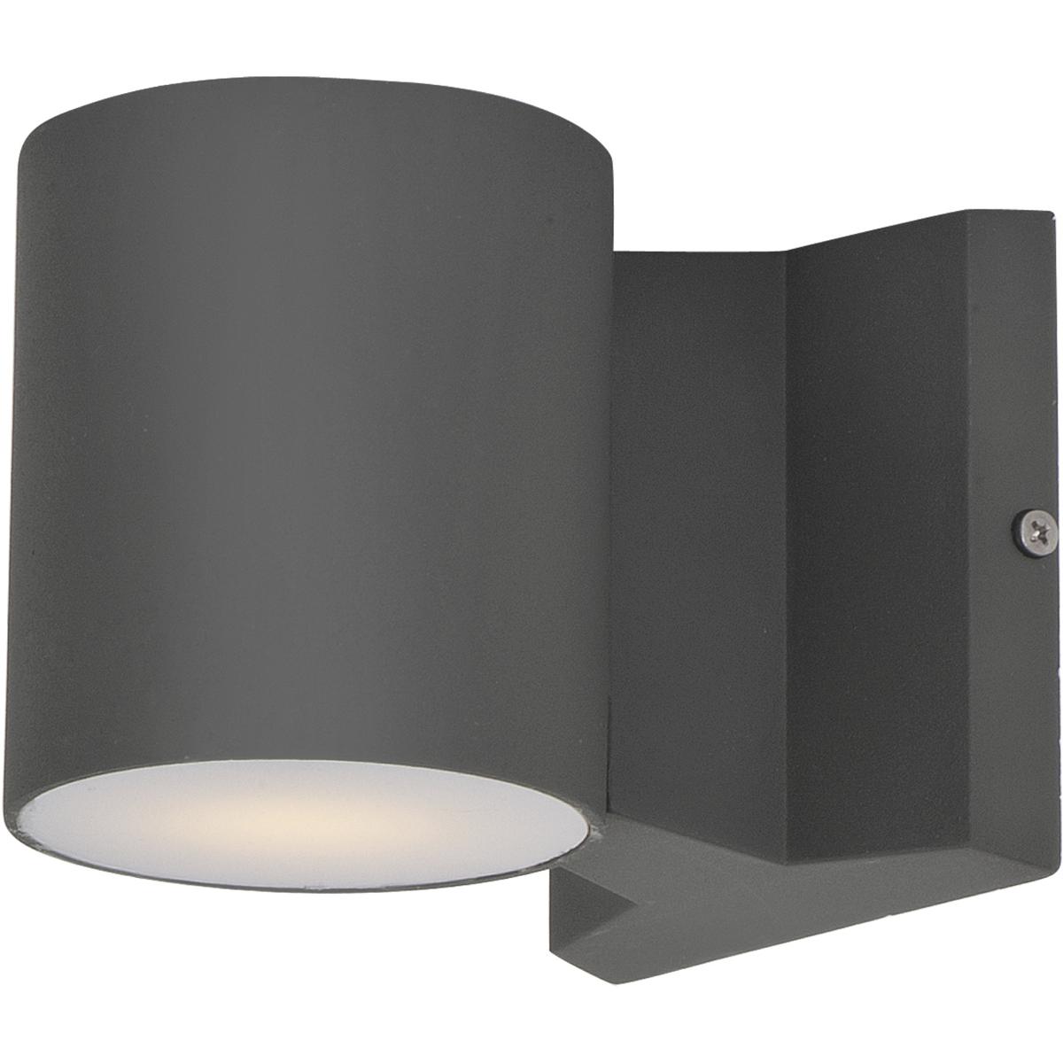 Maxim Lighting 86106ABZ Lightray LED 4 inch Architectural Bronze Outdoor Wall Mount