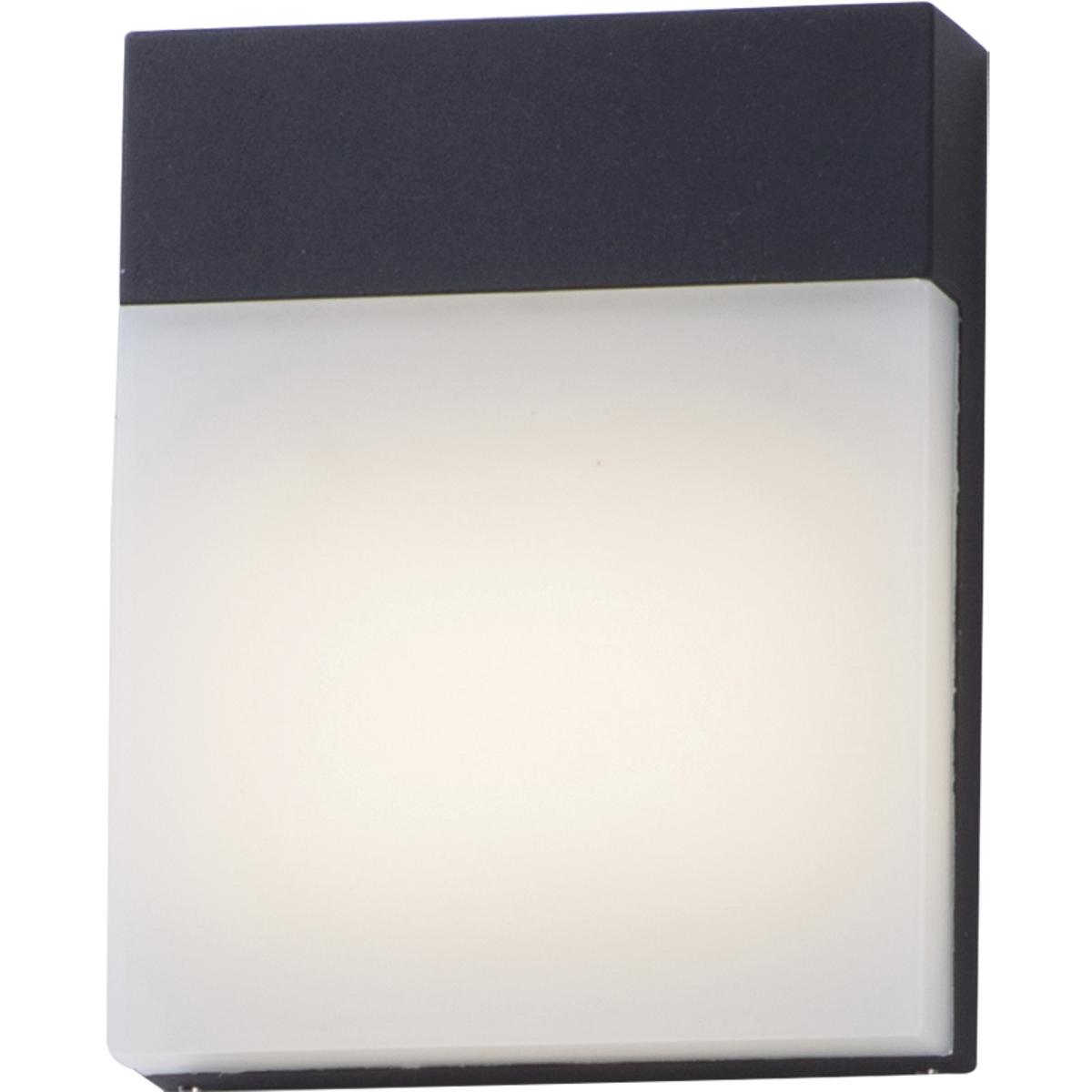 Maxim Lighting 86165BK Eyebrow LED 7.75 inch Black Outdoor Wall Mount