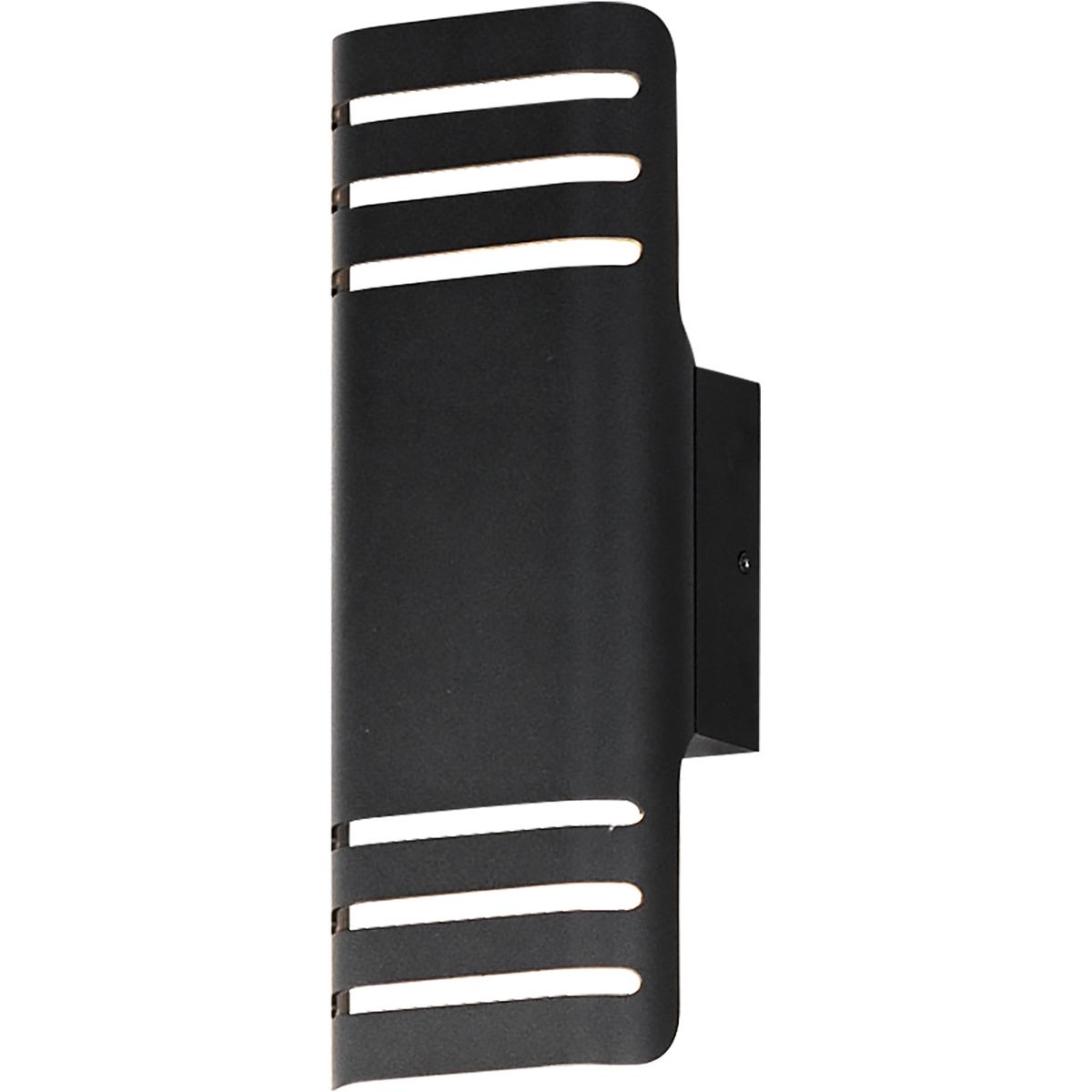 Maxim Lighting 86172BK Lightray LED LED 13.25 inch Black Outdoor Wall Mount, Small