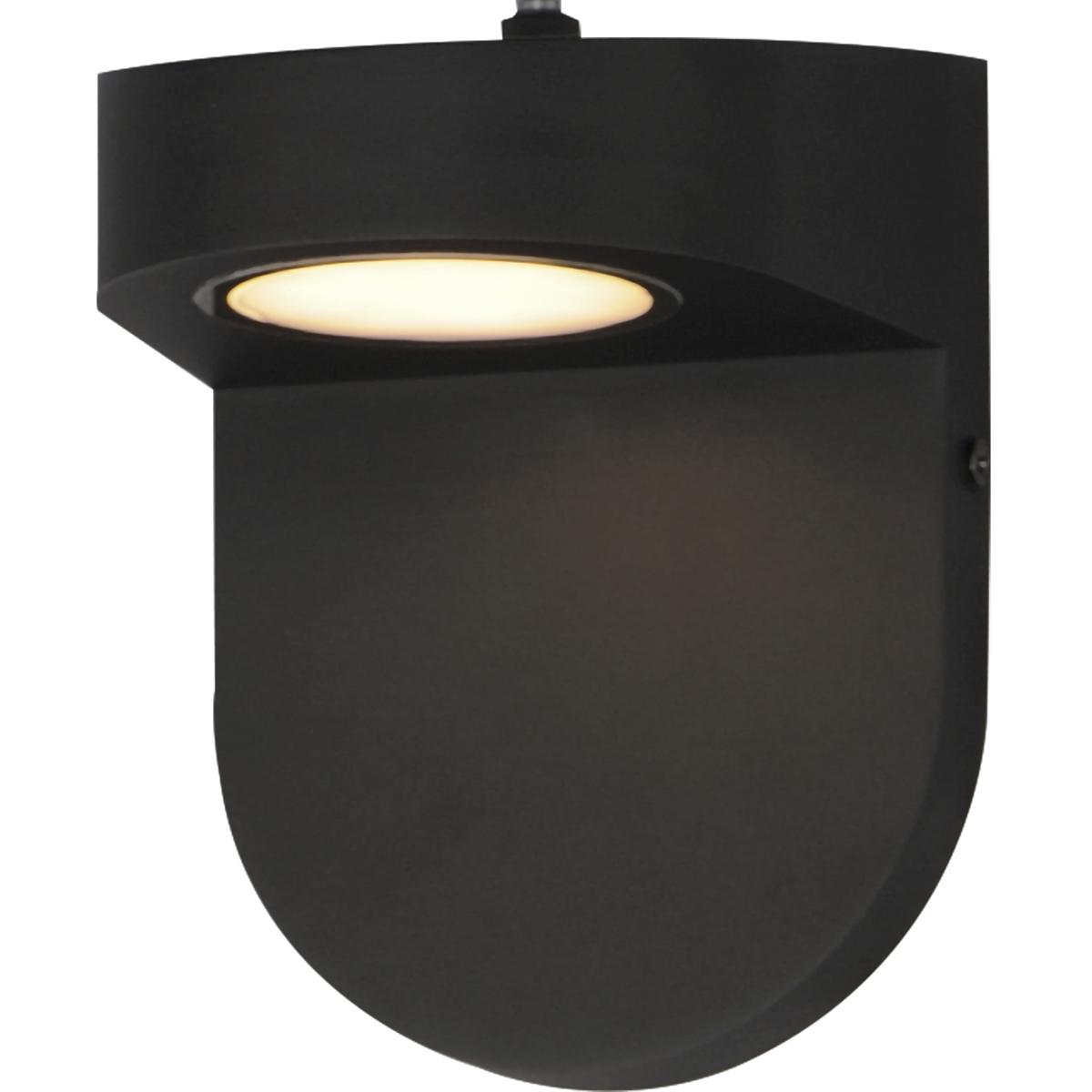 Maxim Lighting 86198BK/PHC Ledge LED 4.25 inch Black Wall Sconce Wall Light