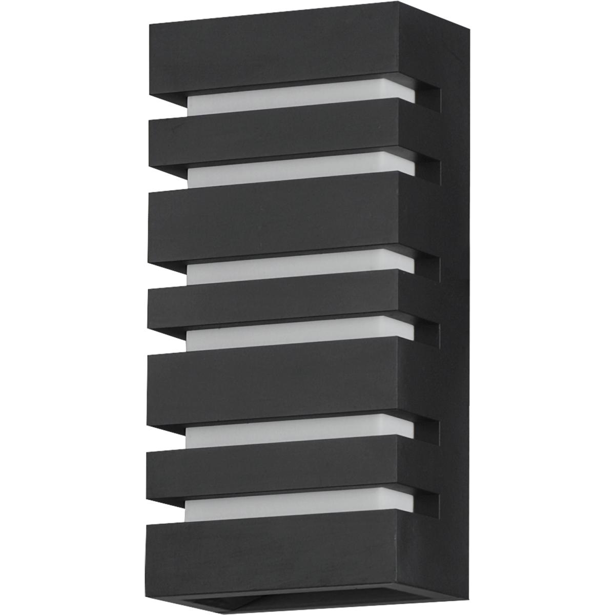 Maxim Lighting 86262BK Keyes LED 14 inch Black Outdoor Wall Mount