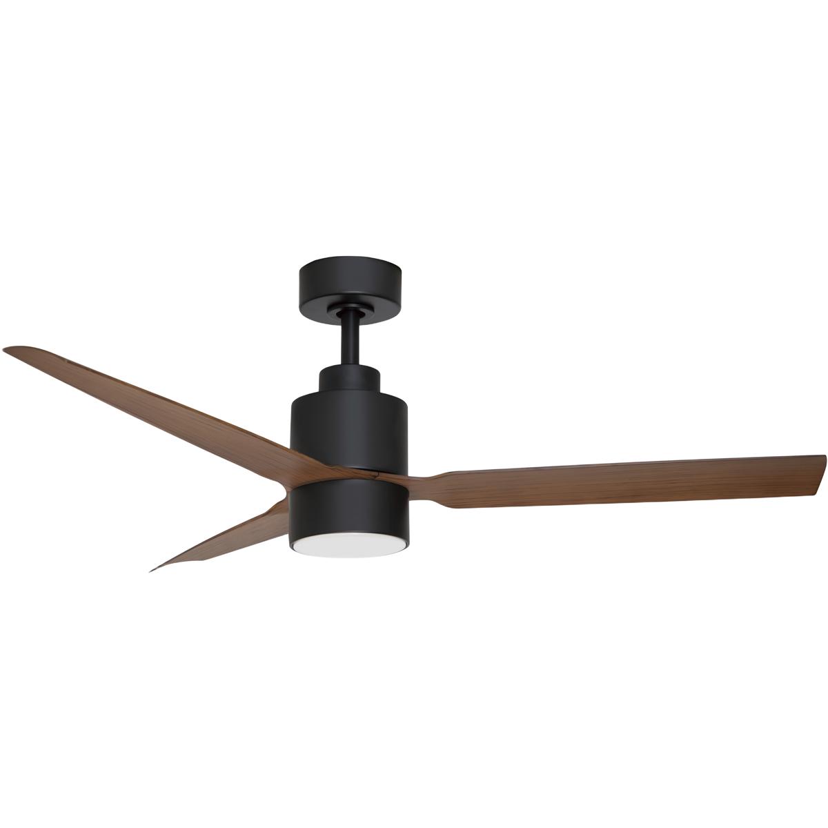 Maxim Lighting 88717BKWN Falcon - Wet 52 inch Black and Walnut Indoor Ceiling Fan