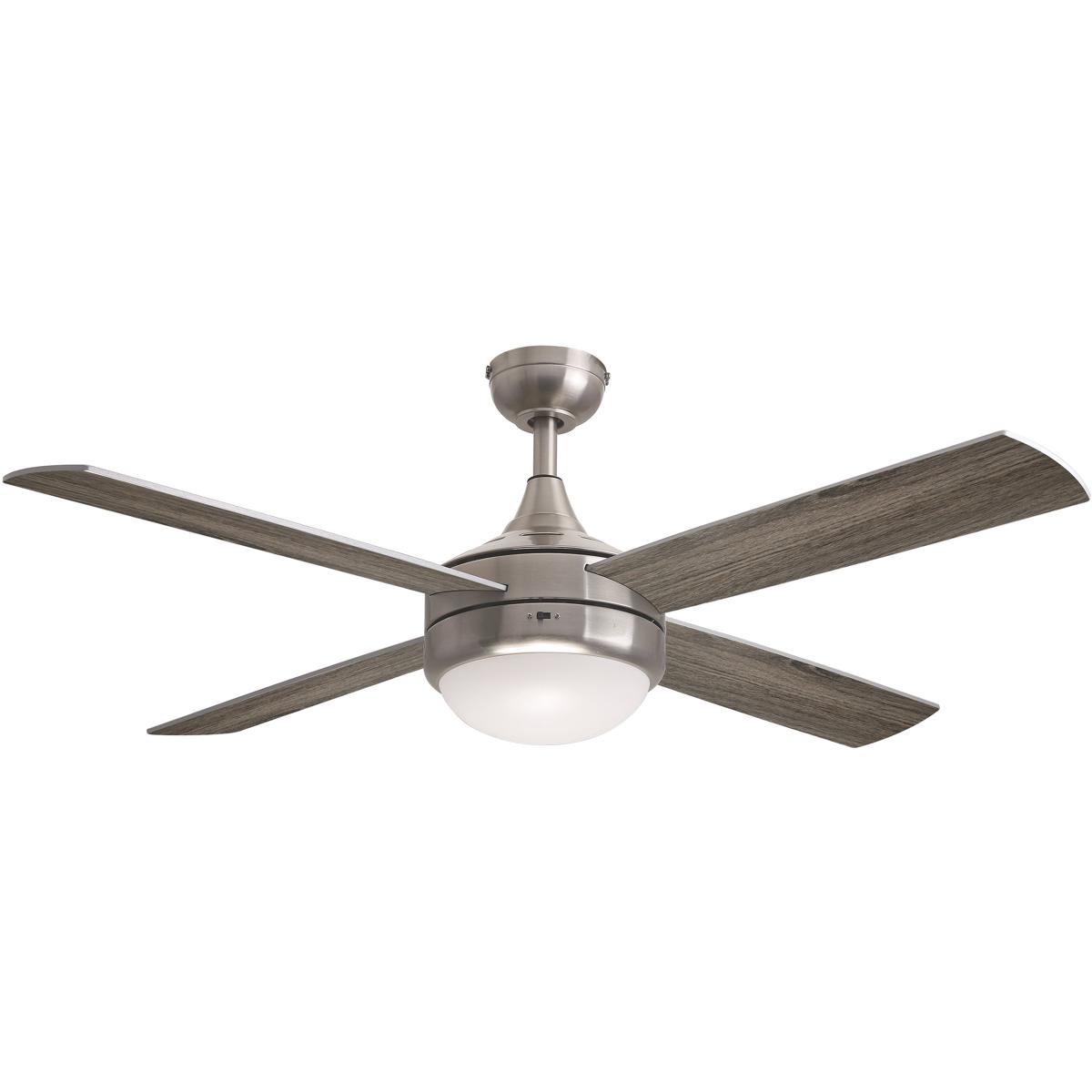 Maxim Lighting 88784SN Quattro 52 inch Satin Nickel Indoor Ceiling Fan