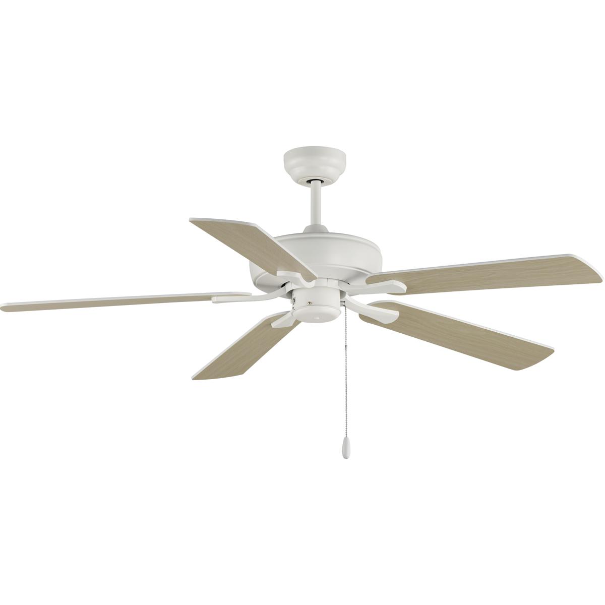 Maxim Lighting 88935MW Super-Max 52 inch Matte White Indoor Ceiling Fan