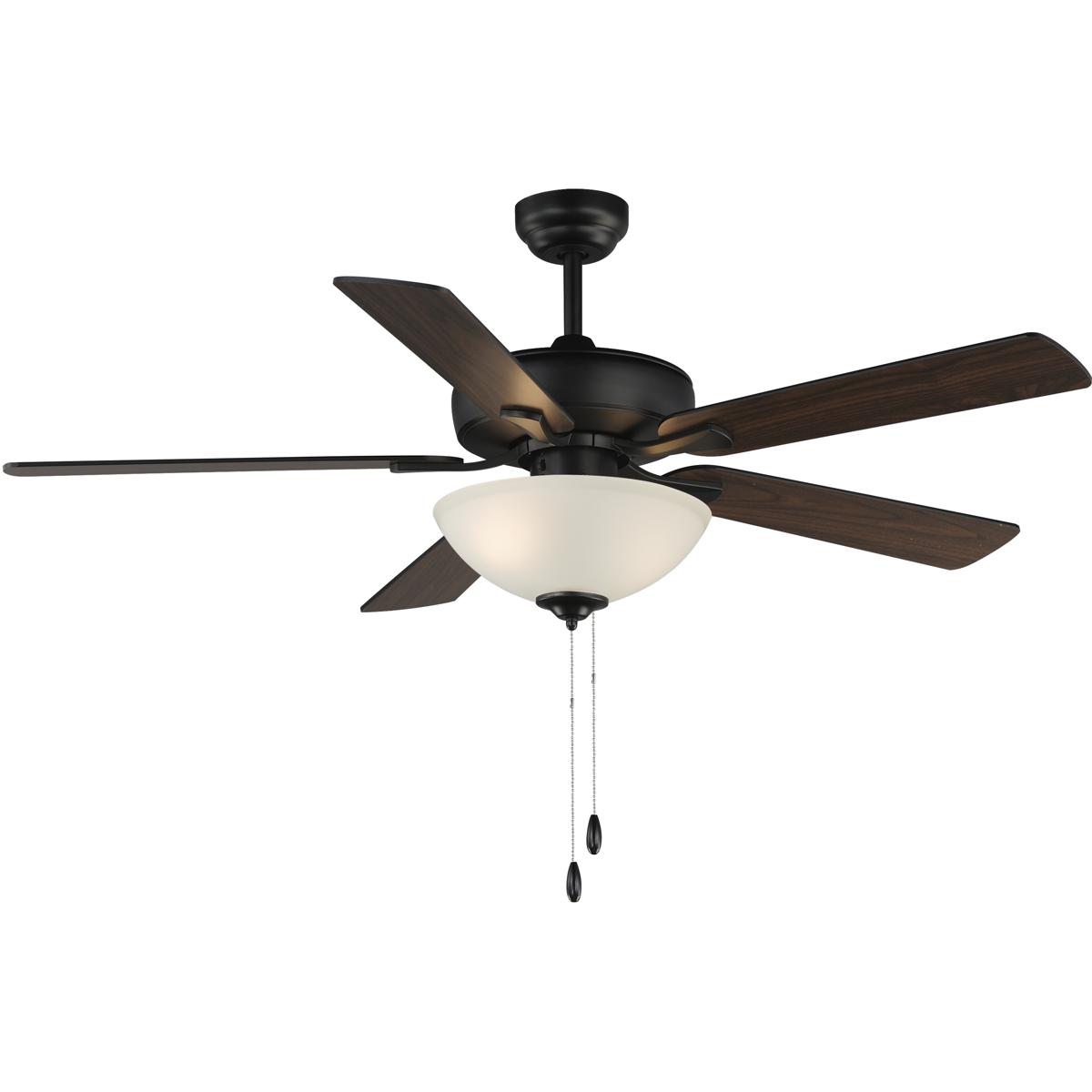 Maxim Lighting 88936SWBK Super-Max 52 inch Black Indoor Ceiling Fan