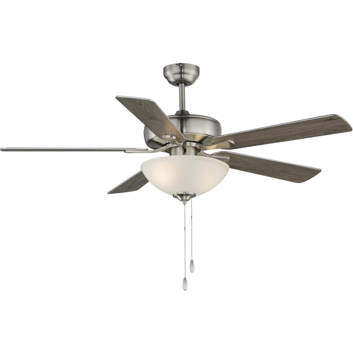 Maxim Lighting 88936SWSN Super-Max 52 inch Satin Nickel Indoor Ceiling Fan