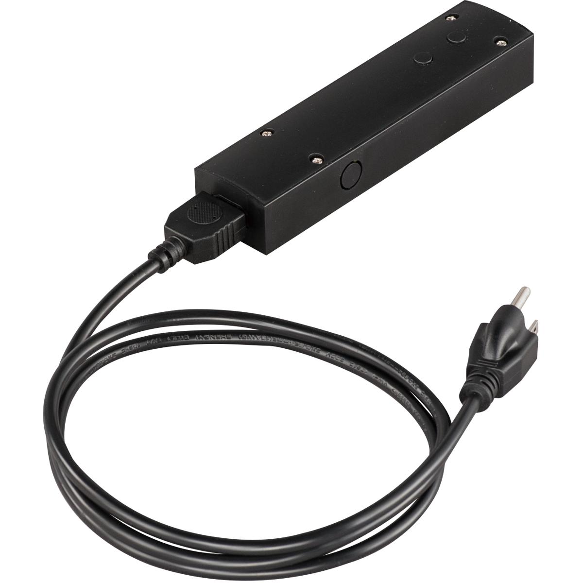 Maxim Lighting 88960BK CounterMax 120V Slim Stick 7 inch Black Under Cabinet Accessory