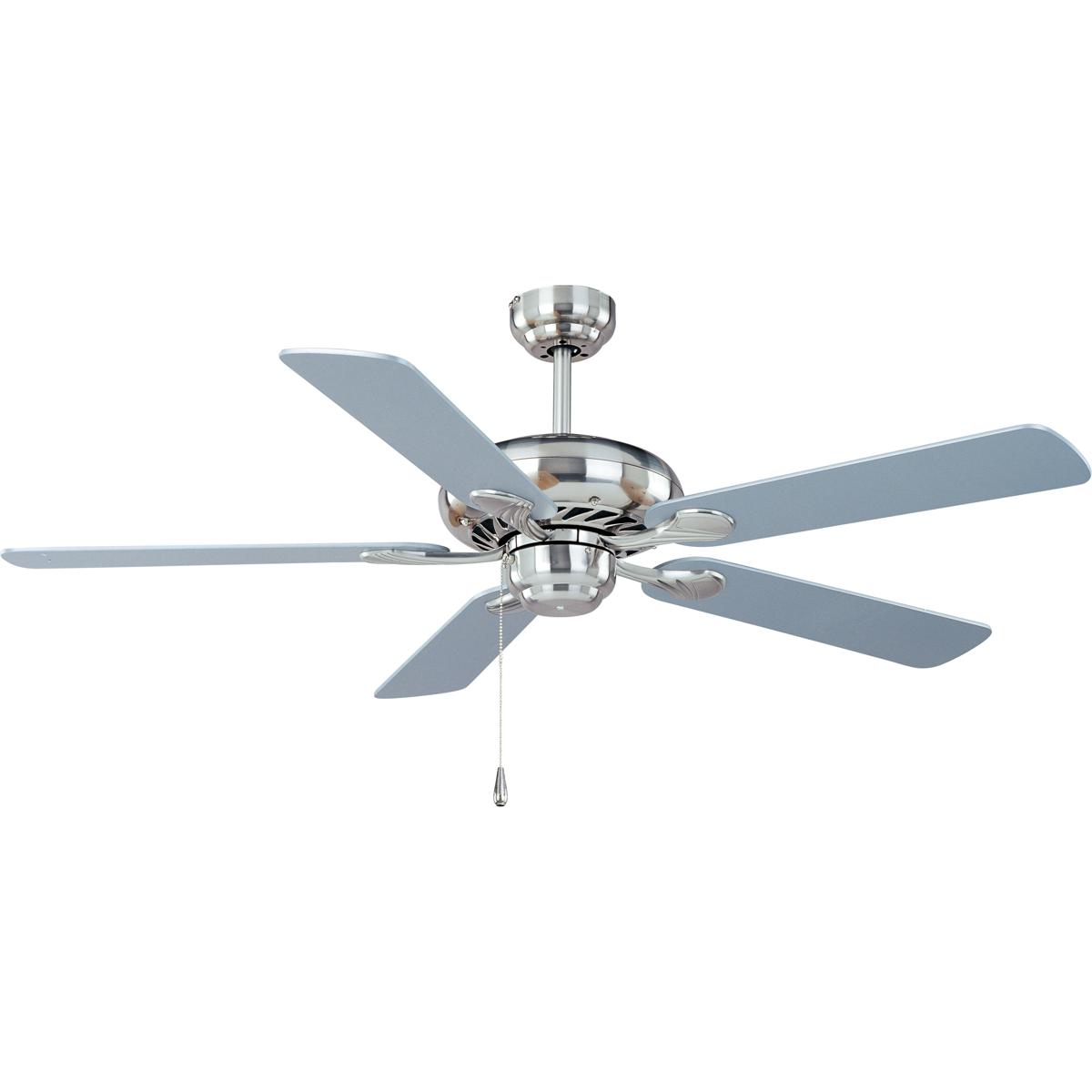 Maxim Lighting 89930SN Super-Max 52 inch Satin Nickel Indoor Ceiling Fan