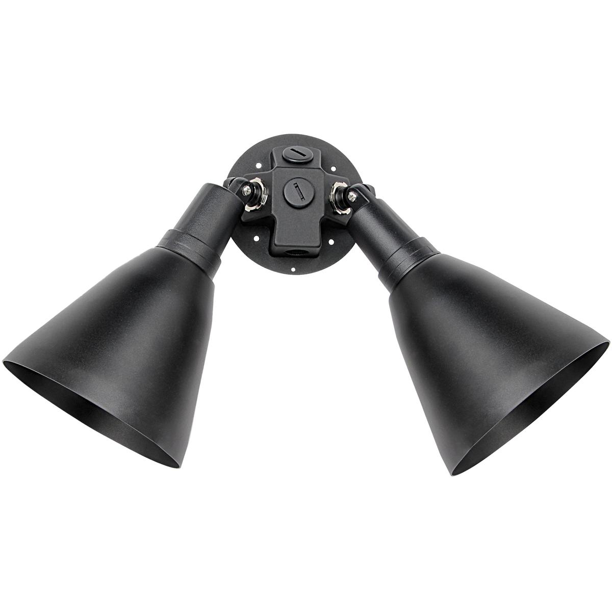 Maxim Lighting 92006BK Spots 2 Light 13 inch Black Outdoor Wall Mount